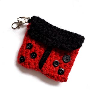 Porta-moedas joaninha