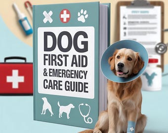 Guida al primo soccorso per cani: cure di emergenza, rianimazione cardiopolmonare, ferite (download digitale)