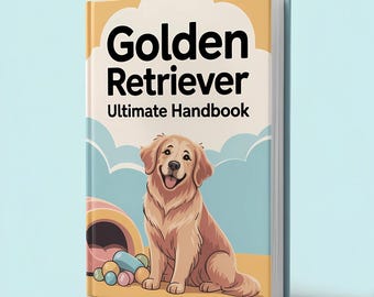 Manual definitivo del golden retriever: crianza de cachorros, consejos de adiestramiento, nutrición, salud y consejos para toda la familia
