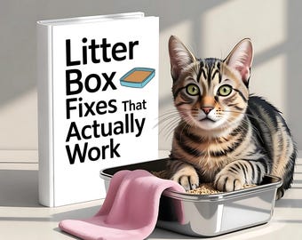 猫トイレ対策ガイド：猫のおしっこトラブルを解決（デジタルダウンロード）