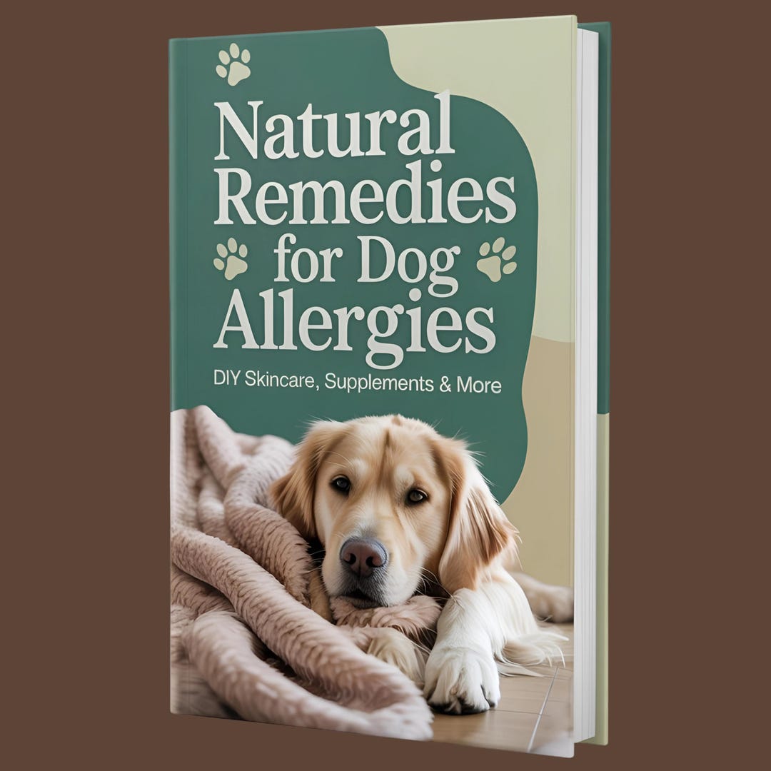 Image result for Dog Allergy Remedies Guide: DIY Skincare, Paw Soaks & Supplements (PDF ...
