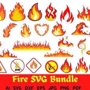 Fire SVG Bundle, Fire ClipArt, Fire Svg Files, Fire Flames Svg, Flames Frame Svg, Fire Frame Svg, Fire Png