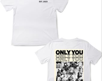 Personalized Girlfriend Photot collage Shirt