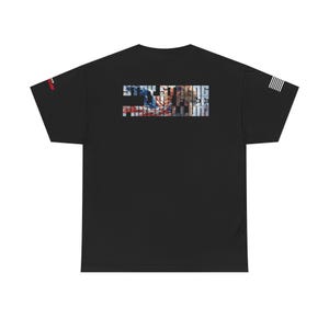 Lion Flag STRONG FREE PARABELLUM Fortis Libera Parabellum Premium Tee Shirt,  360 Tactical Design , Parabellum Prints