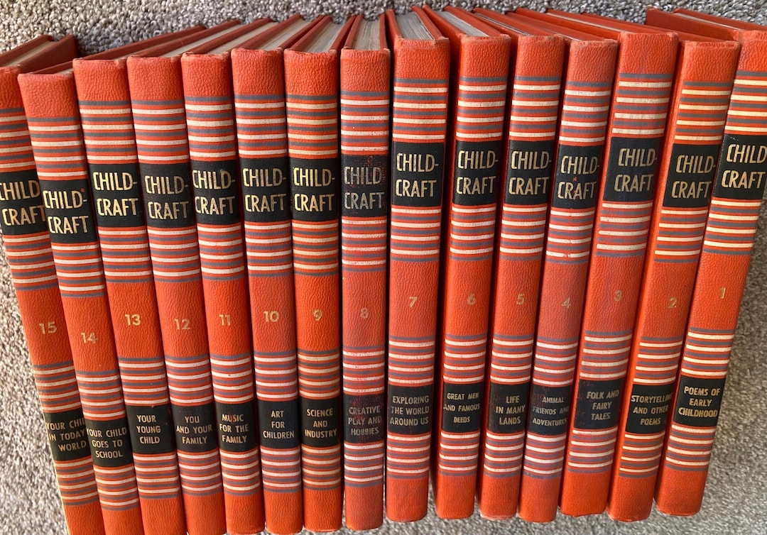 Vintage 1954 Childcraft Book Set GREAT Condition Wonderful ...