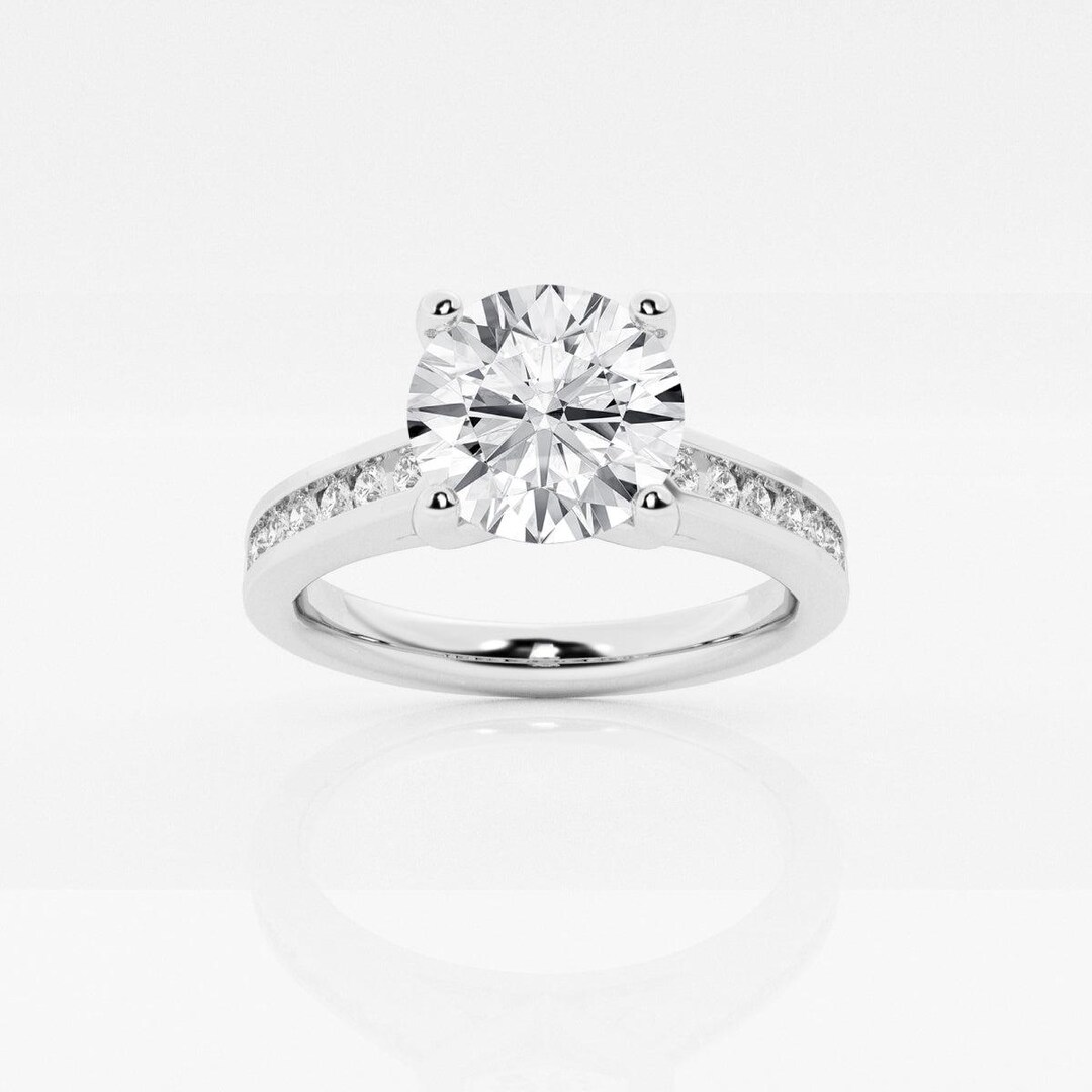 Avery-lab Diamond Engagement Ring for Female 14K Gold | IGI Certified ...