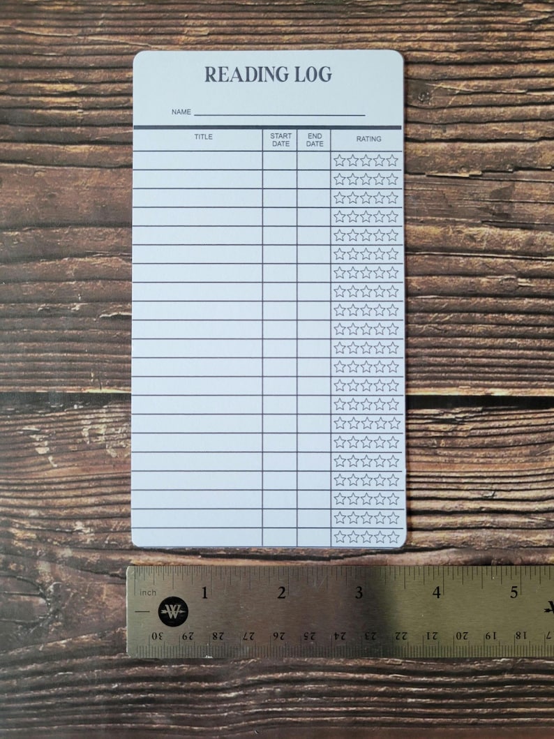 Doppelseitiges Lesezeichen Lesezeichen | 5er oder 20er Pack Bild 6