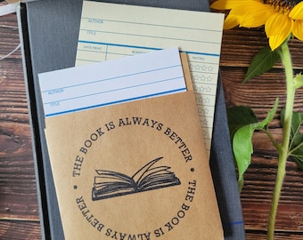 Books are Better Library Pocket Reader Log