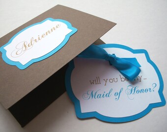 Will You Be My Bridesmaid/Maid of Honor Card