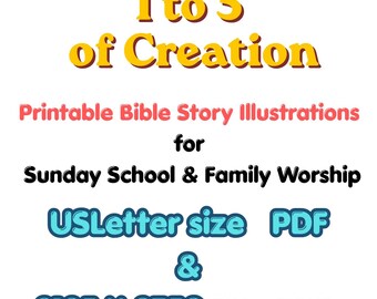 The Days 1 to 5 of Creation