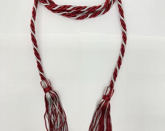 Cardinal, Cardinal (red), Silver Graduation Honor Cord Gift
