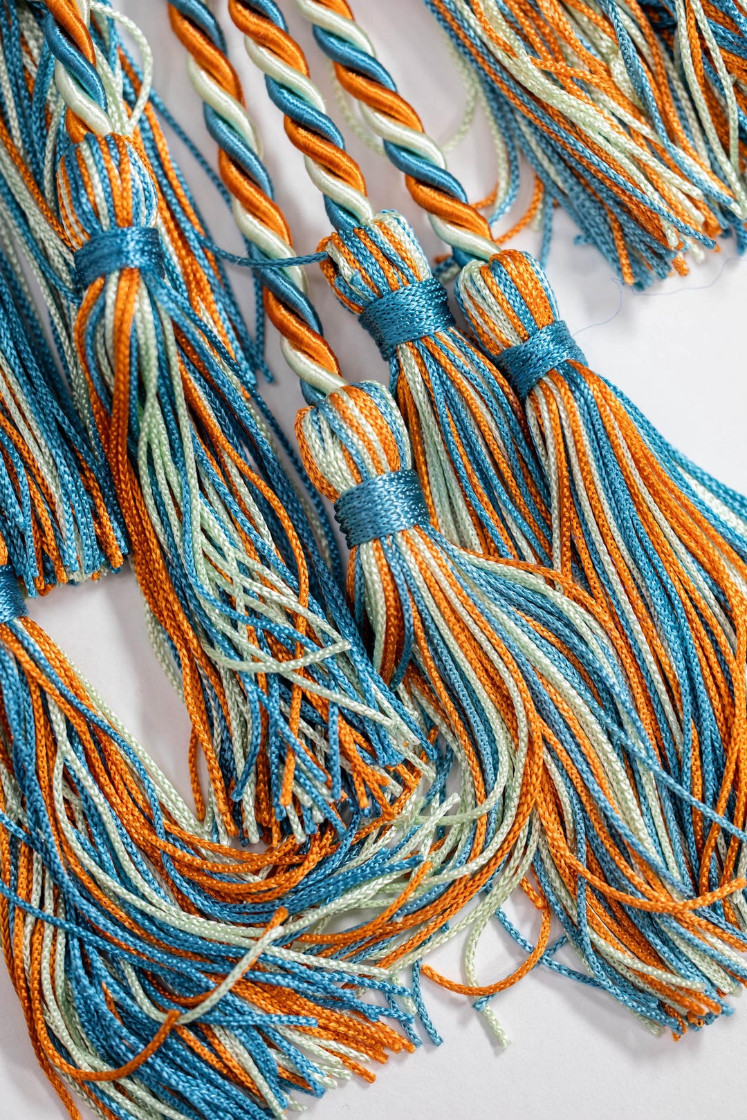 Back Order Ming Blue, Mint, Orange Graduation Honor Cord Gift - Etsy