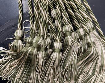 Sage (olive), Sage, Light Gold Graduation Honor Cord Gift Color Class A