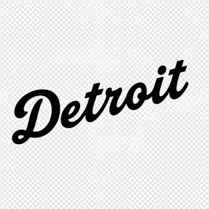 Detroit Cursive Detroit Retro Collegiate Font SVG: Vintage Sports Logo (digital ...