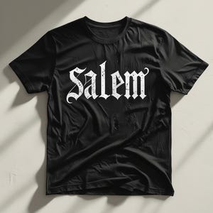 Salem Gothic Blackletter Vector – Medieval Texture SVG & EPS, Vintage Calligraphy Typeface, Instant Download for T-Shirt  Print