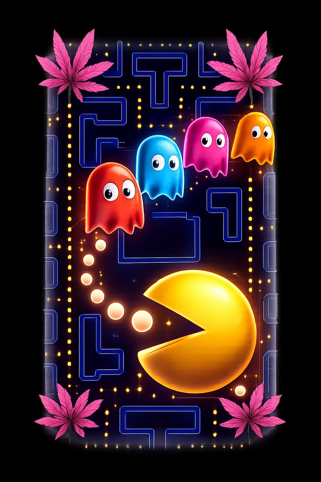 Pacman Background Color