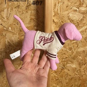 Victoria's secret pink plush dogs - Etsy 日本