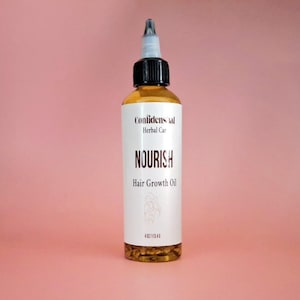 Nourish hair growth oil/ Ultimate Hair Growth Oil – Strengthening & Nourishing Blend for Thicker, Healthier Hair | 100 Natural Ingredients