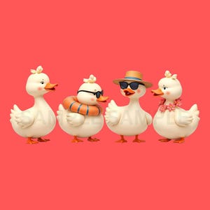 Summer Goose PNG, Summer Vibes Png, Hello Summer Png, Goose Lover Png, Vacation Png, Beach Vibes Png, Instant Download