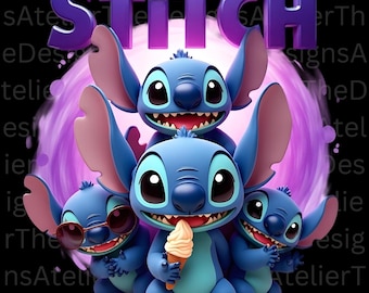 Lilo y Stitch de Disney (Png y jpg), Gráfico familiar de Stitch (Png), Película de Lilo y Stitch (Png), Regalos de cumpleaños de Disneyland (Png y jpg)
