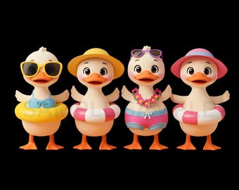Summer Goose PNG, Summer Vibes Png, Vacation Png, Hello Summer Png, Goose Lover Png, Beach Vibes Png, Instant Download