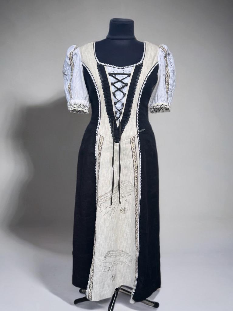 white christmas dresses 1943 German Wedding Gown (B-38