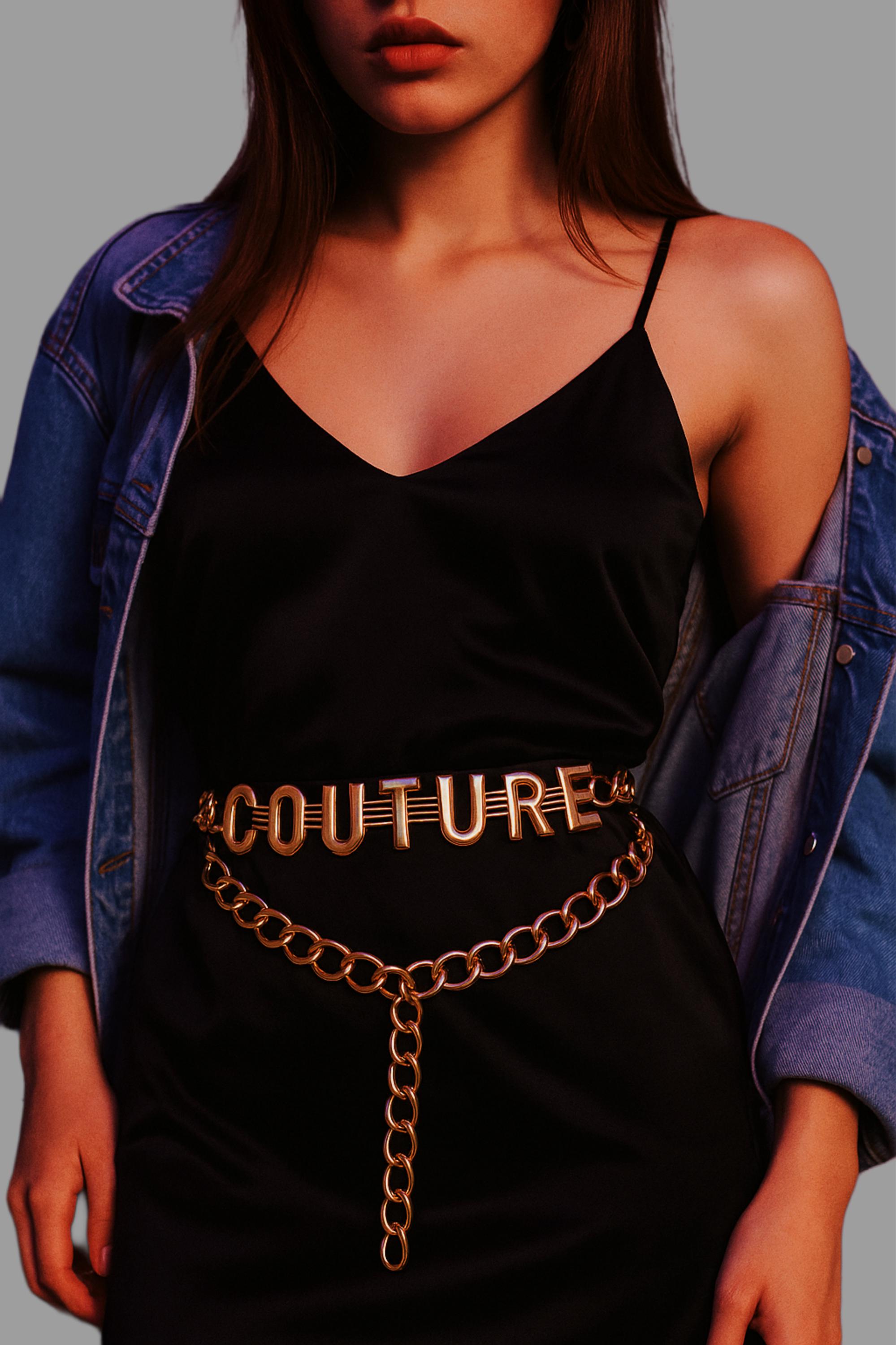 Custom Letter Chain Belt - Etsy