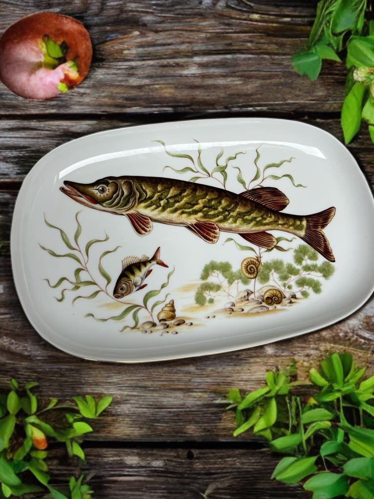 Fish plate bavaria - Etsy 日本