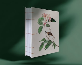 A5 Handmade Vintage Journal Notebook Sketchbook — Bachman's Finch