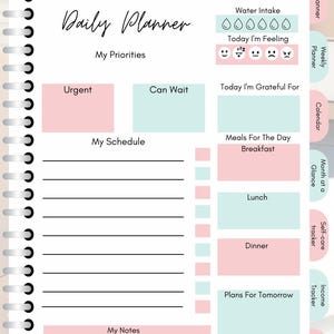 Digitale planner zonder datum: compatibel met Goodnotes en Notability (pdf direct downloaden)