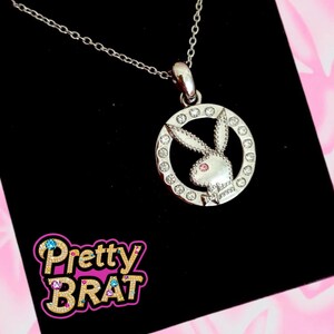 ビンテージ PLAYBOY PLAYMATE ネックレス MADE IN USA Playboy Yellow 