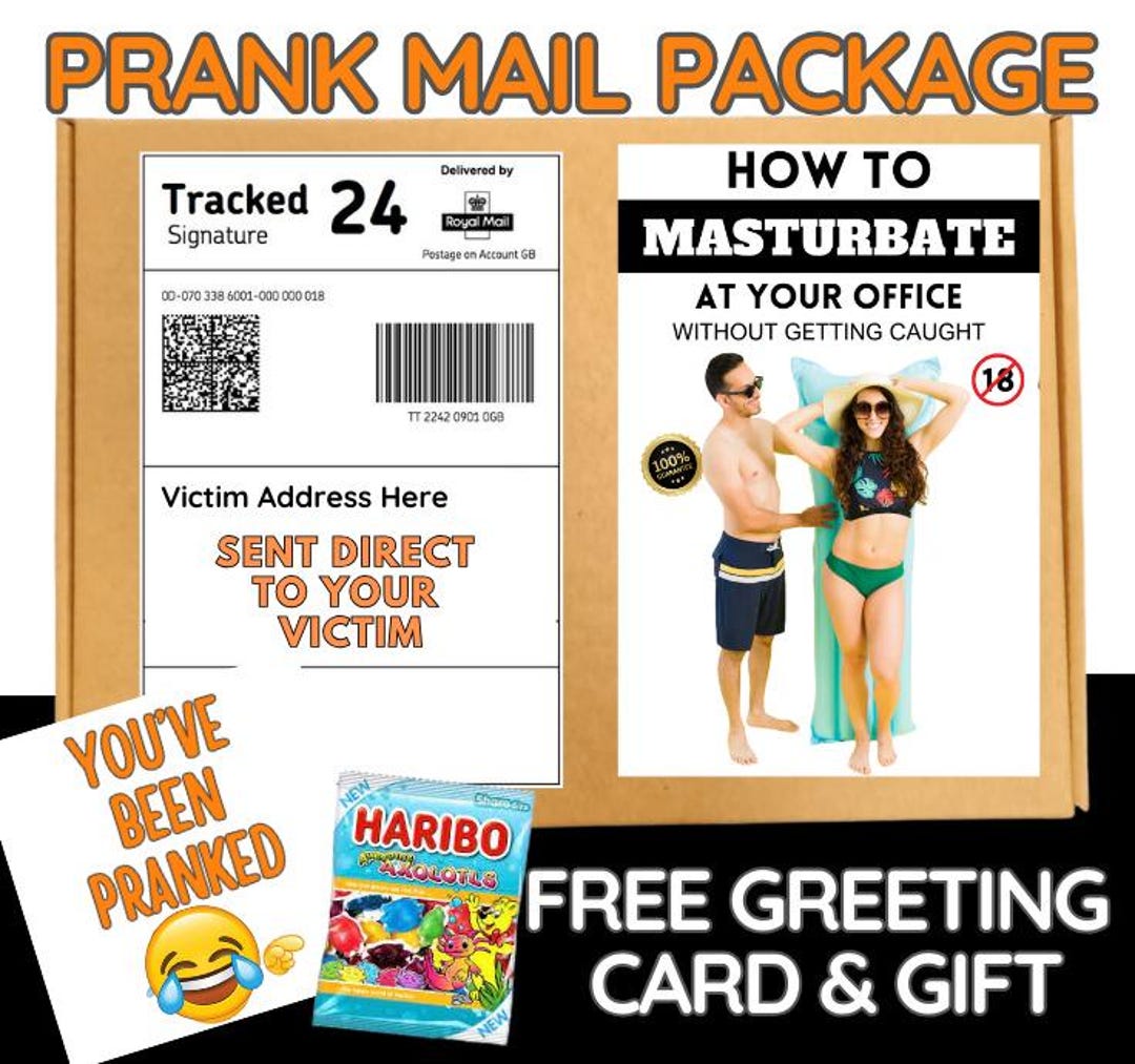 Prank Mail Package Box, Funny Joke Gift Sent to Friend, Anonymous Prank ...