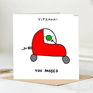 Driving Test Congratulations Card: New Driver Achievement - Personalized