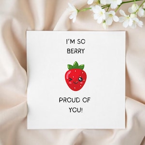 PERSONNALISÉE coeur si fier de vous (nom) | Carte de félicitations, bravo, carte de bonne chance, encouragement, remise des diplômes