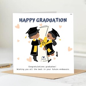 personnalisée si fière de vous (nom) | Carte de félicitations, bravo, carte de bonne chance, encouragement, remise des diplômes, examens.