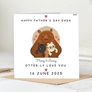 Feliz Día del Padre, Papá, de Bebé, Te Amo Papá - Hermosa Tarjeta