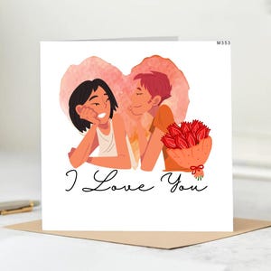 Cartão Eu Te Amo | Cartão para dizer "Eu te amo", para uma ocasião especial ou simplesmente porque sim! Perfeito para o Dia dos Namorados e para lembrar alguém o quanto é amado(a)