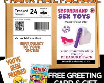 Prankmailpakket voor volwassenen: cadeau-verjaardagscadeau