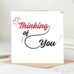 Carte Je pense à vous, carte Juste parce que, carte d'envoi d'amour, carte d'encouragement, carte Je suis là pour vous, carte Je t'aime.