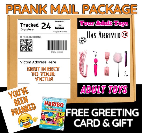 Adult Toys Prank Mail Package: Gag Birthday Gift - Etsy Adult Toys Prank Mail Package: Gag Birthday Gift - Etsy