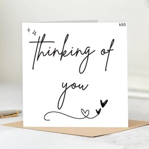 Carte Pensez à vous, Carte Juste parce que, Carte d'envoi d'amour, Carte d'encouragement, Carte Je suis là pour vous, Carte Je t'aime, Carte vierge