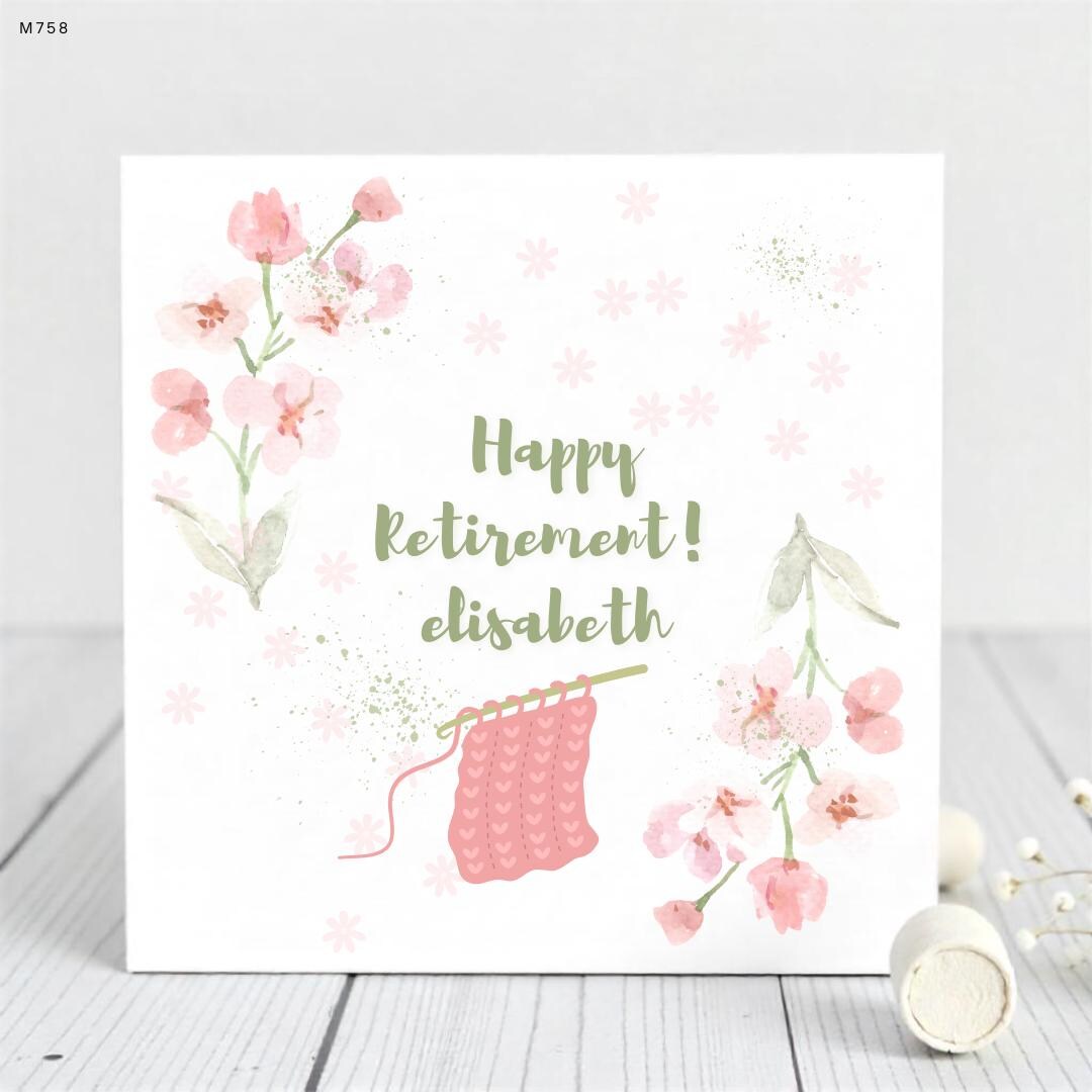 Regalos Jubilacion Plantilla De Tarjeta De Felicitación De Jubilación Plana  Creativa Tarjeta Jubilacion Grande, image size:1080x1080