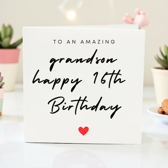 BIGLIETTO DI COMPLEANNO Figlio Nipote Nipote Fratello Sorella Nipote Nipote EUR 4,66 - PicClick IT - Foto 10