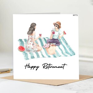 Feliz aposentadoria, amiga! - A aposentadoria fica bem em você! - Cartão de aposentadoria para amiga, irmã e família.
