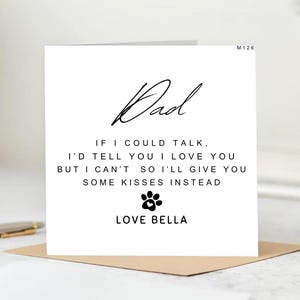 Tarjeta personalizada del Día del Padre -Feliz Día del Padre-Hermosa tarjeta-Para un papá muy especial.