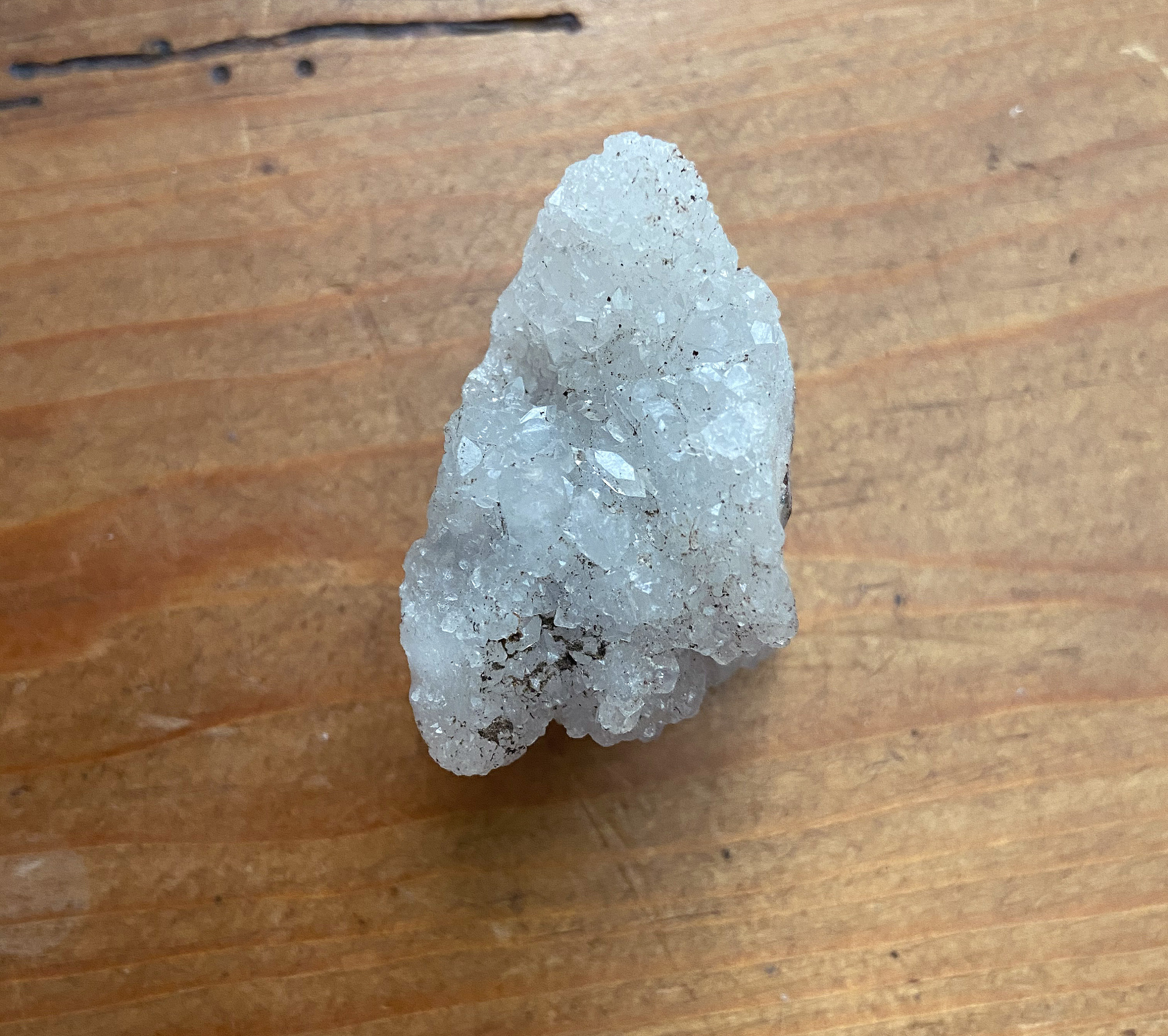 White Druzy Quartz Crystal, White Quartz, Small Crystal Etsy