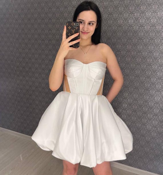 sachin and babi light blue dress Bachelorette Party Dresses | Sparkly Mini Dresses main image 1