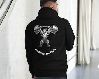 Rhino Weightlifting Hoodie – Powerlifting Gym Sweatshirt