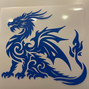 Dragon Vinyl Sticker