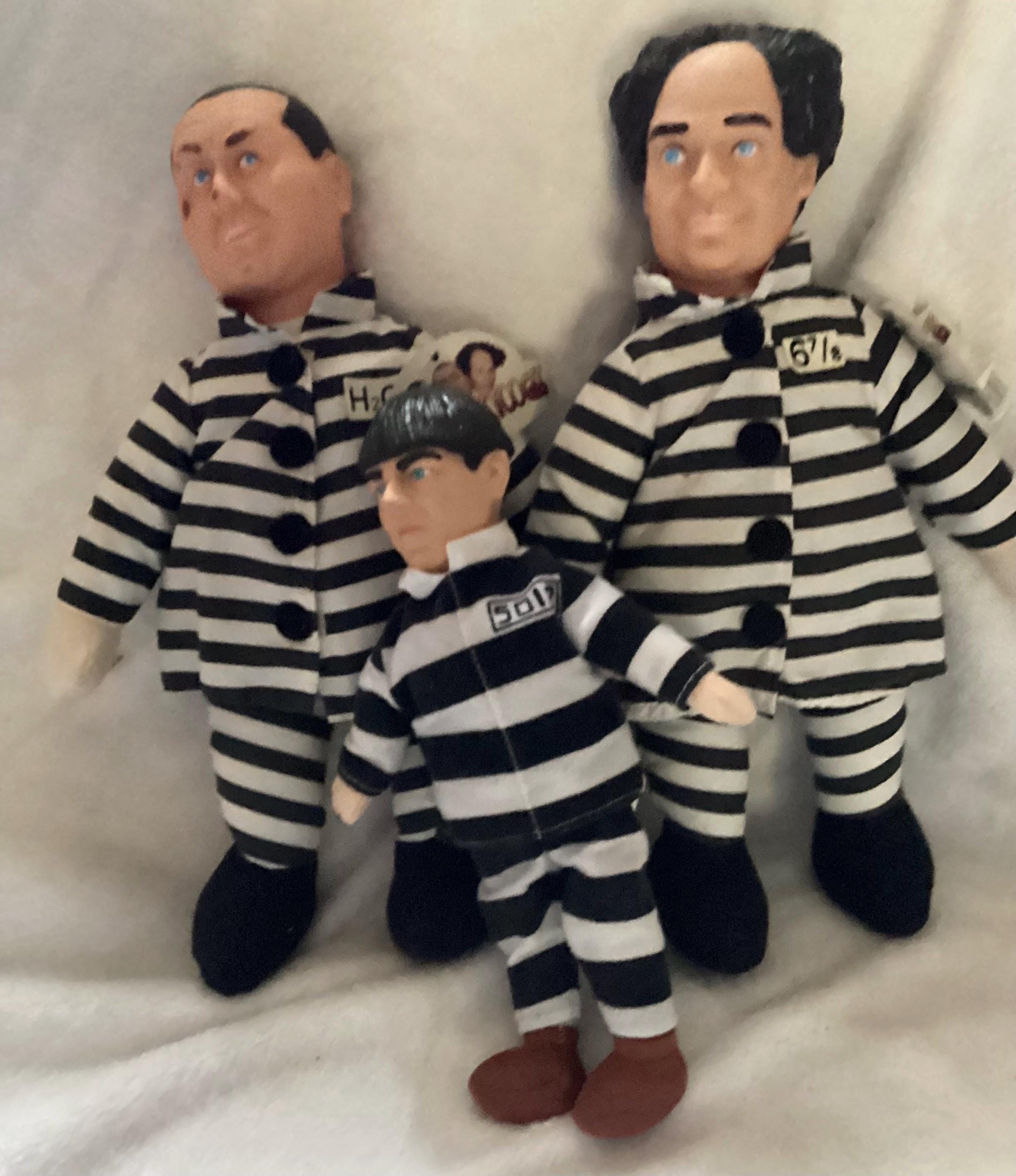 Three Stooges in Prison Garb